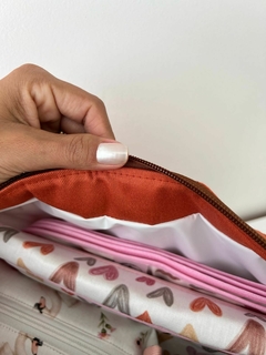Imagem do BOLSA MATERNIDADE - SARJA TERRACOTA