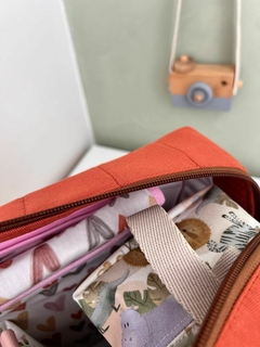 BOLSA MATERNIDADE - SARJA TERRACOTA - loja online