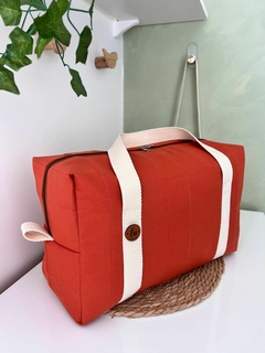 BOLSA MATERNIDADE - SARJA TERRACOTA - comprar online