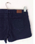 Short azul marino elastizado tiro medio (40) - Zara