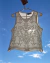 Blusa blanca de gasa bordada - Koxis (S) en internet