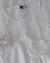 Blusa blanca de gasa bordada - Koxis (S) - comprar online