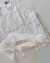 Blusa blanca de gasa bordada - Koxis (S) - tienda online