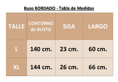 buzo BORDADO en internet