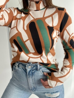 Polera estampada - tienda online