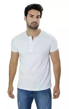 CAMISETA HENLEY - Lui Stile