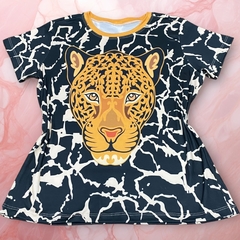 T-shirt Suede - Flor de Renda