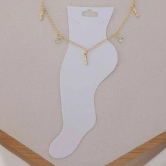 TORNOZELEIRA FIGA E STRASS - comprar online