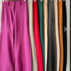 Pantalón semi oxford de gamuza