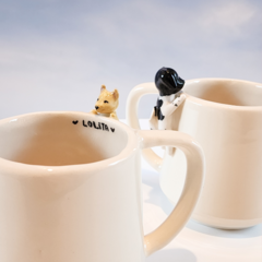 Taza Personalizada, Mascota Colgante! (1 Animalito) - comprar online