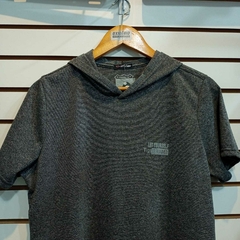 Camisa com Capuz Cinza - comprar online
