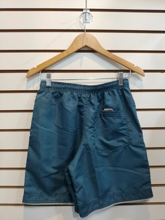 Short Microfibra Azul Petróleo - comprar online