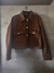 Chaqueta de paño color Habano - comprar online