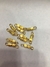 Cierre a Rosca Oro x 100 unidades.