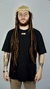 Camiseta oversized ALL ABOUT JESUS BLACK na internet