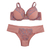 Lingerie Taís Plus Size Com Bojo e Aro Calcinha Tradicional Lateral Dupla - DNA MODA ÍNTIMA