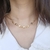 Conjunto Corazones Dorados