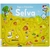 Livro sensorial siga e encontre labirintos: Selva
