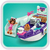LEGO Navio e Spa da Gabby e Sereiata - 88 peças - AbcKidS Brinquedos Criativos