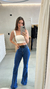 CALÇA JEANS FLARE