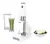 LICUADORA DE MANO 800W C/ACCESORIOS PEABODY PE-LMA327B - comprar online