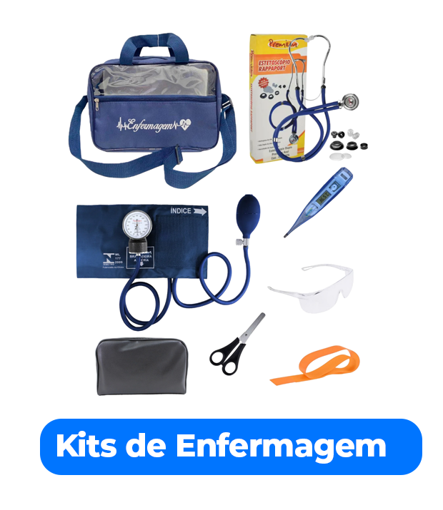 Banner de R&A Kits de Enfermagem e Moda Branca