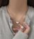 Collar de corazón en internet