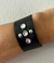 BRAZALETE CON TACHAS negro