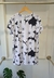 VESTIDO ANA FLORES BLANCAS CORTO - comprar online