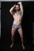 Boxer culotte azul y blanco rayado - Morbo Underwear