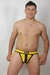 Suspensor deep amarillo y negro con cintura ancha - Morbo Underwear