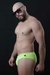 Imagen de Sunga slip amarillo neon
