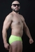 Sunga slip amarillo neon