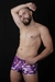 Boxer culotte combat violeta - comprar online