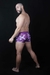 Boxer culotte combat violeta