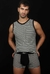 Boxer negro y blanco rayado - comprar online