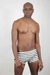 SUNGA BOX negro y blanco rayado - comprar online