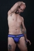 Suspensor azul - cintura ancha - comprar online