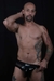 Microboxer con charol y red