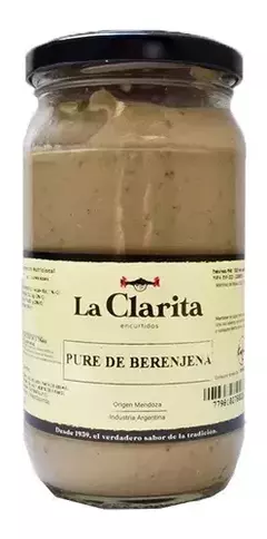CLARITA PURE DE BERENJENAS