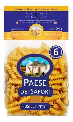 PAESE DEI SAPORI FUSILLI BLANCO