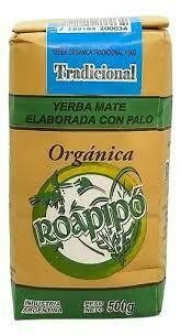 YERBA MATE ORGANICA ROAPIPO 500G TRADICIONAL