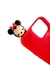 Silicona minnie rojo con muñeco 11 pro max - comprar online
