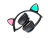 Auricular BLUETOOTH INFANTIL Con Orejitas VIV-23M Colores Luces - comprar online