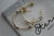 Argollas con perlas Oro