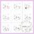Espejo Autoadhesivo Personalizable Decorativo Niños Conejo - Loretta L Store