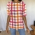 Blusa xadrez colorida - M - Lamesh