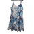 Vestido de alça com bojo estampado M