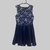 Vestido azul marinho M