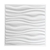Kit 26 Placas 3D Ondas Revestimento de Parede 50x50cm ( 6,5m² ) - JK Casa e Decor